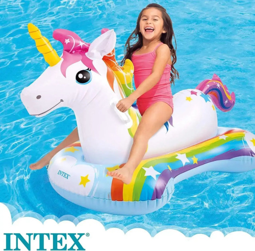 Надувна іграшка для плавання Intex 57552 «Єдиноріг» (86*163 см., від 3-х років) фото 3