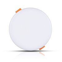 Картинка  Панель стельова врізна LED V-TAC, 24W, SKU-740, Samsung Chip, 230V, 4000К, кругла, діаметр 223mm (3800157643092) магазин cd-market