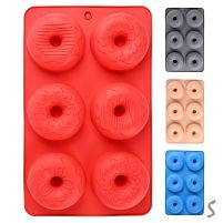 Форма силікон "Donuts" 6шт/л 27.5*16.5см Stenson R34949