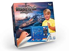 Настільна розважальна гра "Морський бій" УКР. G-MB-01 U "Danko Toys"