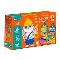 Гра настільна "Заробляй та будуй" VT 2312-04 укр "Vladi Toys"