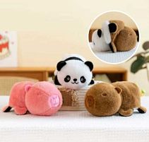 М`яка іграшка M 18466 2в1, двостороння, вивернушка, довжина 21 см, ВИДАЄТЬСЯ ТІЛЬКИ МІКС ВИДІВ