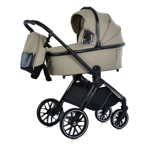Коляска дитяча прогулянкова El Camino ME 1124-2 PRESTIGE Calm Beige (універсальна, 2в1)