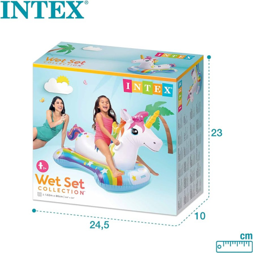 Надувна іграшка для плавання Intex 57552 «Єдиноріг» (86*163 см., від 3-х років) фото 7