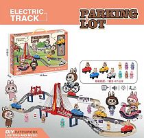 Трек 9263-14 A герой, машинка, фігурка героя, підсвічування, звуки, на батарейках, в коробці