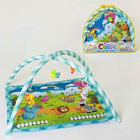 Коврик игровой 829 (18) 5 подвесок, в сумке
