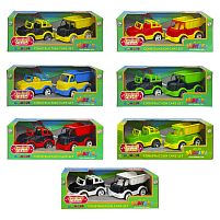 Набір машинок "Mini Matiki" 002/13 "Bamsic", 2 машинки, в коробці
