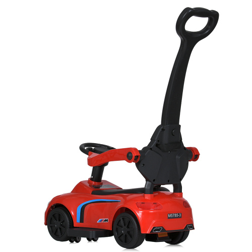 Каталка-толокар Bambi M 5785-3 (колеса: Ø5.31"/пластик, батьк. ручка, страхувальний бампер, сидіння: пластик, музика, до 23 кг) фото 6