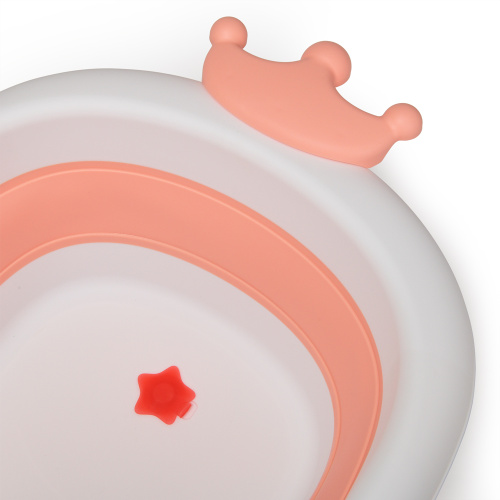 Ванночка для купання немовлят El Camino ME 1105 CROWN Coral Powder фото 3