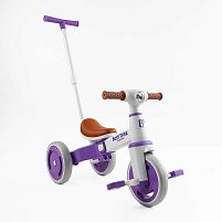 Велосипед дитячий триколісний Best Trike LB-10571 (колеса переднє Ø10"/задні Ø8", рама нейлон, УКР. ОЗВУЧУВАННЯ, пластик, батьківська ручка)
