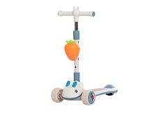 Картинка  Самокат триколісний iTrike JR3-179-BL (колеса: передні Ø4.33"/заднє Ø3.15"/PU, рама: пластик, підсвітка, до 25 кг) магазин cd-market