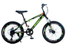 Велосипед двоколісний спортивний Corso ST-53088 «Spirit» (колеса Ø20"/гума, рама: 11"/сталь, швидкостей: 7, обладнання Shimano)
