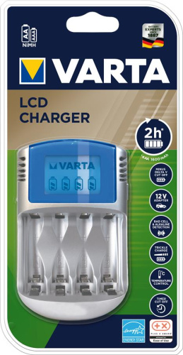 Картинка  Зарядное устройство VARTA LCD Charger (57070201401) от магазина cd-market