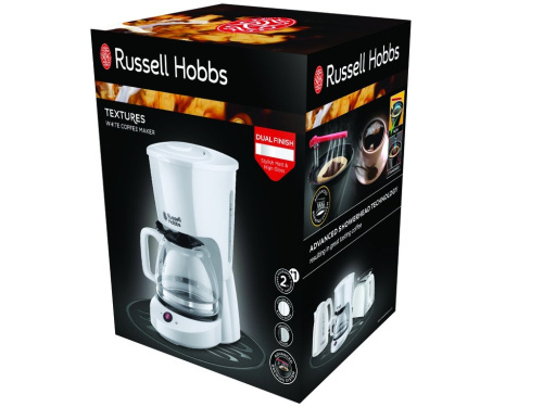 Картинка  Кофеварка Russell Hobbs  Textures White (22610-56) от магазина cd-market фото 9