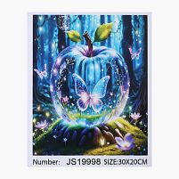 Алмазна мозаїка JS 19998 "TK Group", 20х30 см, в коробці