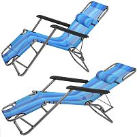 Крісло-шезлонг-розкладачка Stenson MH-3913 (60*83*120 см., навантаження: до 120 кг., для пляжу, відпочинку)