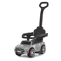 Каталка-толокар Bambi M 6255EL-11 (колеса: Ø5,5 см/EVA, батьк. ручка, страхувальний бампер, сидіння: екошкіра, музика, до 30 кг)