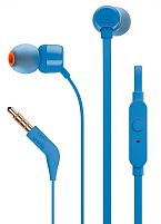 Картинка  Наушники JBL T110 Blue (JBLT110BLU) магазин cd-market