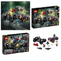 Картинка  Конструктор LEGO Super Heroes Переслідування триколісного мотоцикла Джокера  (76159) магазин cd-market