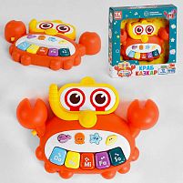 Краб "Казкар" 31997 "TK Group", ОЗВУЧУВАННЯ УКРАЇНСЬКОЮ МОВОЮ, пісні, 12 казок, ноти, в коробці