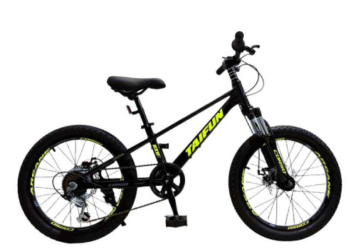 Велосипед двоколісний спортивний Corso TF-62369 «Taifun» (колеса Ø20"/гума, рама: 11"/магній, швидкостей: 7, обладнання Shimano)