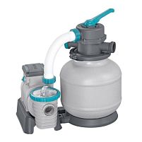 Фільтр-насос пісочний Bestway 58499 (8327 л/год., 20 кг піску, 280W, для басейнів об'ємом 1100-54500 л., підключення Ø38 мм)
