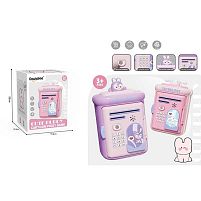 Сейф 1026-98 2 види, герой, озвучення англійською мовою, імітація відбитку пальця, режими: тваринки, музика, музичні інструменти, назви рідних, о