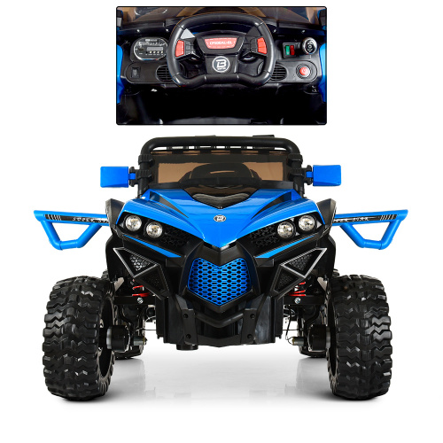 Електромобіль дитячий Bambi Racer M 3804EBLR-4 «Джип» фото 4