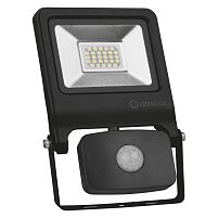 Картинка  Прожектор LEDVANCE FLOOD VALUE 20W 1700Lm 4000K BK сенсор (4058075268708) магазин cd-market