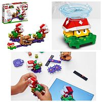 Картинка  Конструктор LEGO Super Mario™ Головоломка з рослиною-піраньєю. Додатковий рівень.  (71382) магазин cd-market