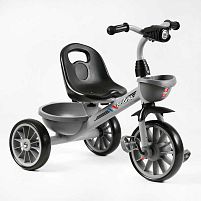 Велосипед 3-х колісний BS-18125 "Best Trike"  колеса EVA переднє 12’’, заднє 10’’, сталева рама, фара з музикою та світлом, 1 пісня українською та 