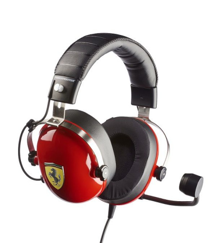 Картинка  Гарнитура Thrustmaster  T.Racing Scuderia Ferrari Edition Gaming (4060105) от магазина cd-market фото 3