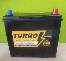 Автомобільний акумулятор Turbo 6СТ-55 (0) (JIS, Ca/Ca, 12V, 55Ah, PRE055A0, EN470A, Asia, 134*225*238 мм., Турція, 2023 рік)