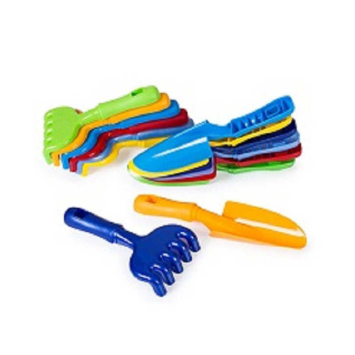 Пісочний набір "Лопатка граблі "великі" 014 ЦІНА ЗА 10ШТ В БЛОЦІ 1набір=1лопатка+1грабельки "BAMSIC"