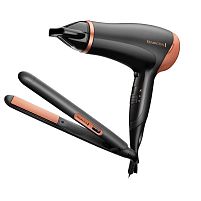 Картинка  Подарунковий набір фен + випрямляч Remington  HAIRCARE GIFTPACK (D3012GP) магазин cd-market
