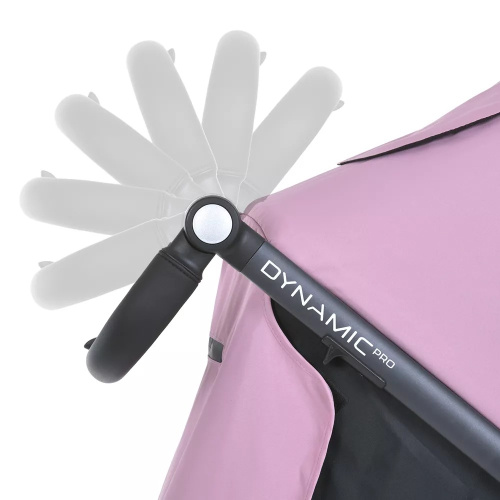 Коляска дитяча прогулянкова El Camino ME 1053-3 DYNAMIC PRO Mauve Pink фото 13
