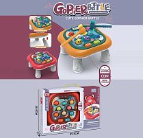 Стукалка інтерактивна 8656 2 види, звуки, озвучування англійською, підсвічування, в коробці