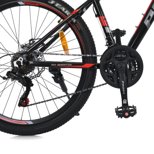 Спортивний велосипед Profi MTB2602-2 (⌀ коліс: 26", 21 швидкість, алюмінієва рама: 13", швидкознімні колеса) фото 8