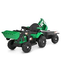 Електромобіль дитячий Bambi Racer M 6027EBLR-5 «Трактор» (колеса передні Ø9"/задні Ø9.84"/EVA, акк: 12V/7Ah мотор: 2*12V/25W, до 5,5 км/г, до 30 кг)