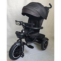 Велосипед дитячий триколісний El Camino ME 1193 MODENA Black (колеса: передні Ø26 см, задні Ø23 см, батьківська ручка, фара)