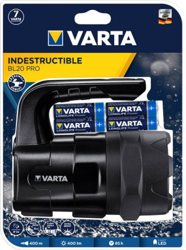 Картинка  Фонарь VARTA INDESTRUCTIBLE PRO LED 6 Watt (18751101421) от магазина cd-market фото 4