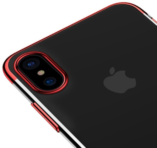 Картинка  Чехол Baseus для iPhone XS Glitter , Red (WIAPIPH58-DW09) от магазина cd-market фото 2