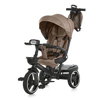 Велосипед дитячий триколісний El Camino ME 1162-1 VECTOR Beige Praline (колеса: передні Ø26 см, задні Ø23 см, батьківська ручка, фара)
