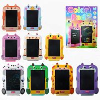 Планшет для малювання C 81666 "WToys", LCD екран, кольоровий, стилус, блокування екрана, стирання, в коробці