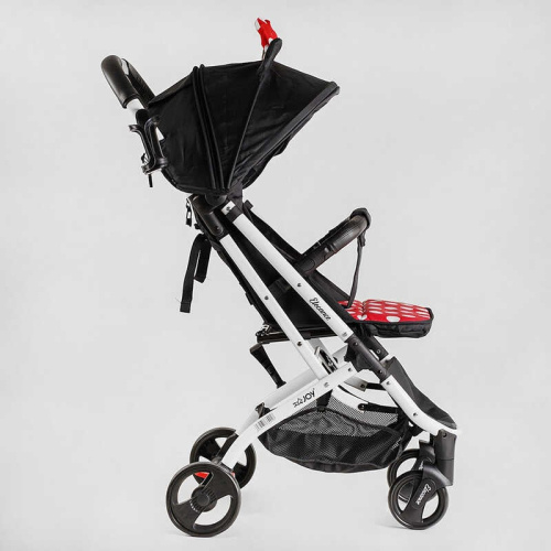Коляска дитяча прогулянкова Joy Elegans A-12295 (рама алюмінієва, футкавер, підсклянник, телескопічна ручка) фото 4