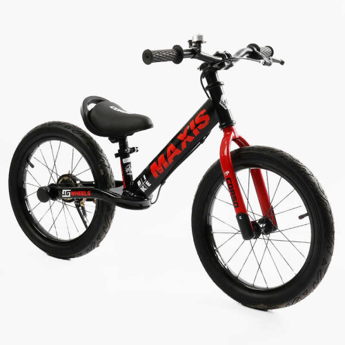 Біговел (велобіг, ранбайк, балансбайк) Corso 16" MX-30909 «Maxis» (двоколісний, колеса: Ø16"/гума, рама: сталь, до 35 кг)