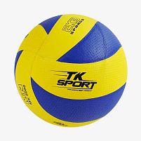 М'яч Волейбольний С 40111 "TK Sport", матеріал PU, клеєний, 230 грамів, гумовий балон