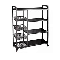 Етажерка на колесах S "Strong" 80*32*135см Stenson M50282-S