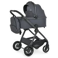 Коляска дитяча прогулянкова El Camino ME 1183 Vulcan Gray (розкл.: 59*99*120 см, складена: 53*59*81 см, колеса: передні 7,1"/задні 9.25"/PU, до 22 кг)