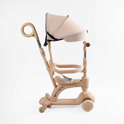 Самокат-беговел триколісний Skyper BG-70348 (колеса: передні Ø4,92"/PU, рама: пластик/складна, сидіння, бампер, навіс, батьк. ручка, до 30 кг) фото 2